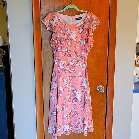 Jessica Howard Dresses & Skirts - EUC Women's Jessica Howard Flutter Sleeve Dress 🐣Spring or Easter!
